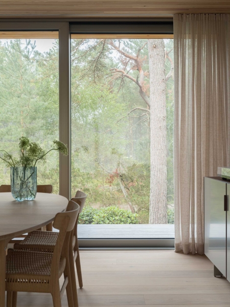 A Modern Swedish Forest Home Clad In Larch Panels