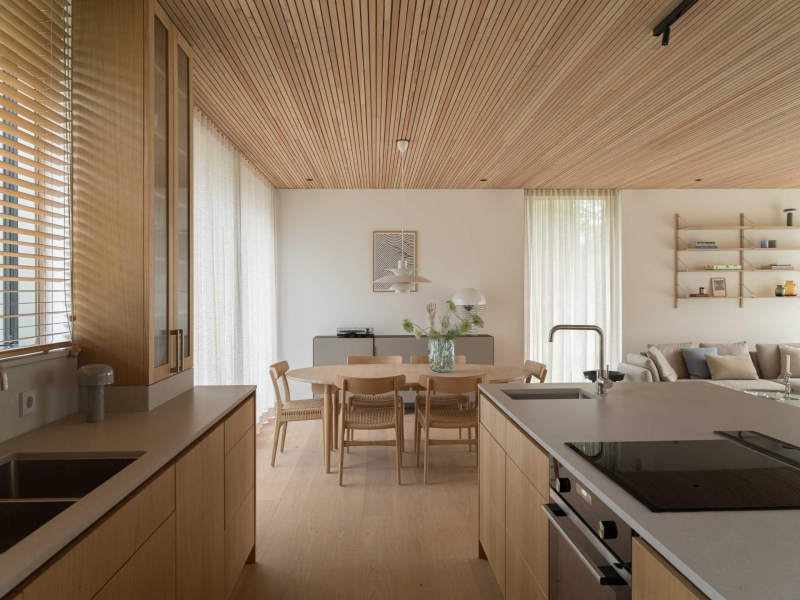 A Modern Swedish Forest Home Clad In Larch Panels