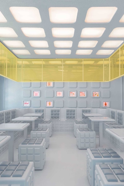 A New Restaurant Design Inspired By The Food It Sells - The Waffle