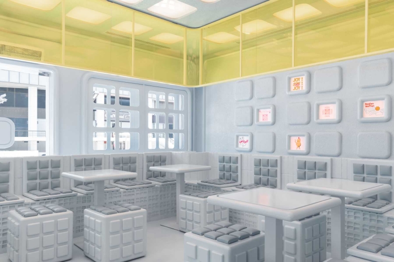 A New Restaurant Design Inspired By The Food It Sells - The Waffle