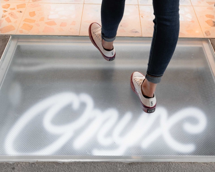 Custom-Made Terrazzo Tiles Fill The Interior Of This New Coffee Bar & Cafe