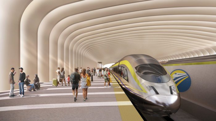 Foster + Partners and Arup’s Groundbreaking Designs for California High-Speed Rail Stations