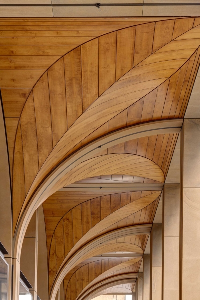 Lofty Timber Vaulted Ceilings And Sandstone Details For This Sydney Building