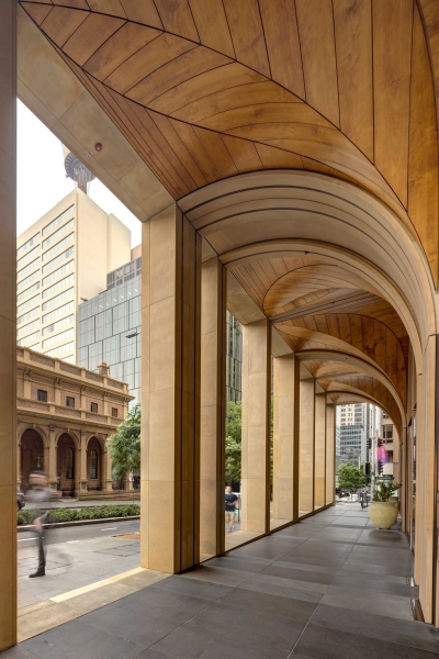 Lofty Timber Vaulted Ceilings And Sandstone Details For This Sydney Building