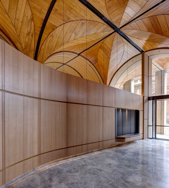 Lofty Timber Vaulted Ceilings And Sandstone Details For This Sydney Building