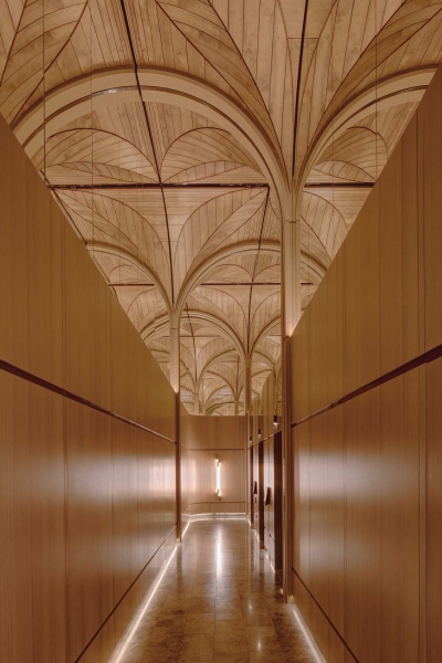 Lofty Timber Vaulted Ceilings And Sandstone Details For This Sydney Building