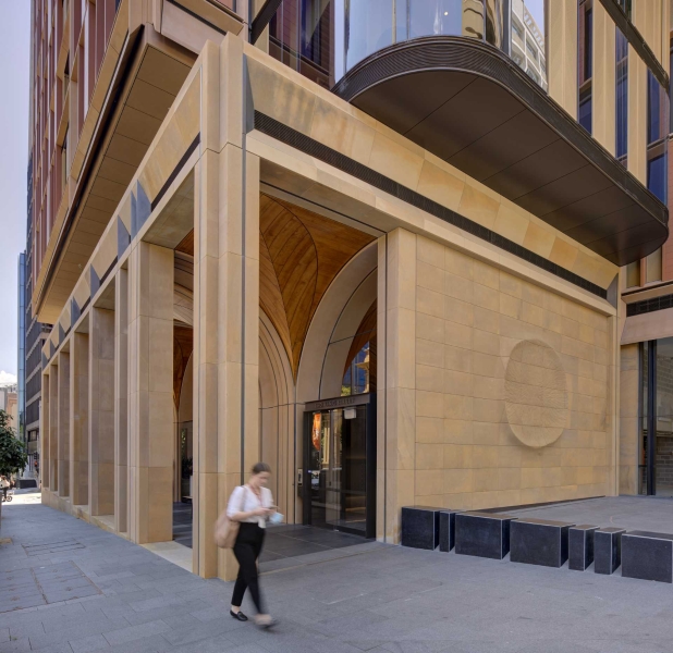 Lofty Timber Vaulted Ceilings And Sandstone Details For This Sydney Building