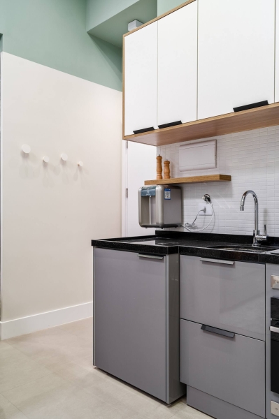 At First This Small Apartment Looks Simple, Then You Notice the Loft and Hidden Office