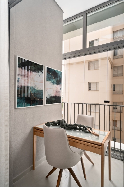 At First This Small Apartment Looks Simple, Then You Notice the Loft and Hidden Office