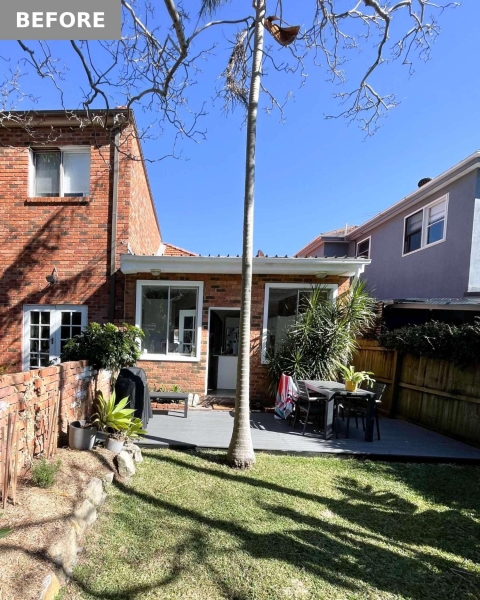 Before and After: A Brick Home's Coastal Makeover