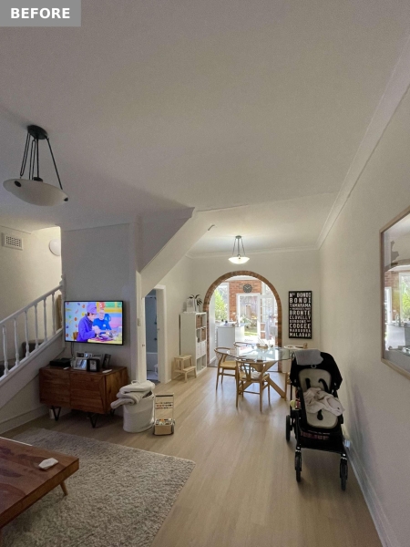 Before and After: A Brick Home's Coastal Makeover