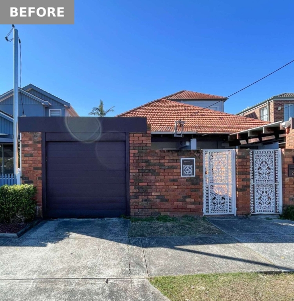 Before and After: A Brick Home's Coastal Makeover