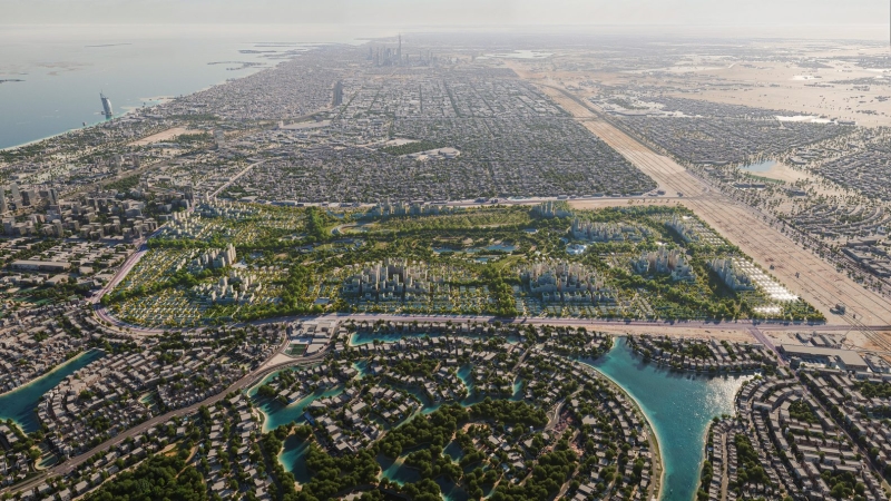 BIG’s Dubai Masterplan Turns Iconic Racecourse into a Pedestrian Paradise