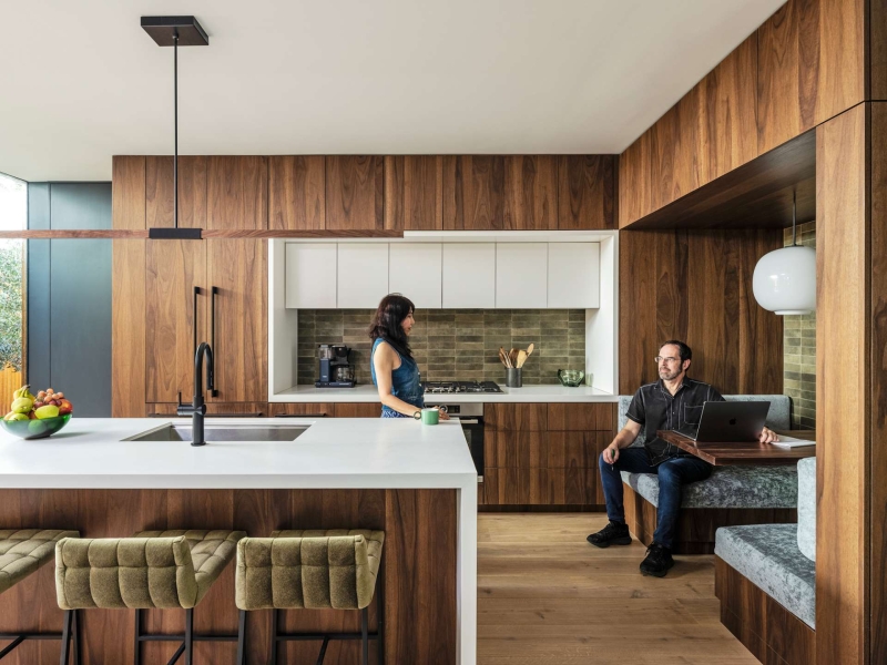 From the street, it looks like a shed, inside, this home's a sanctuary