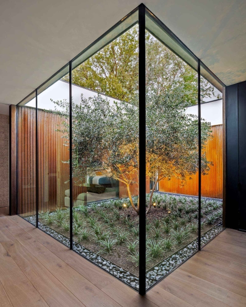 From the street, it looks like a shed, inside, this home's a sanctuary