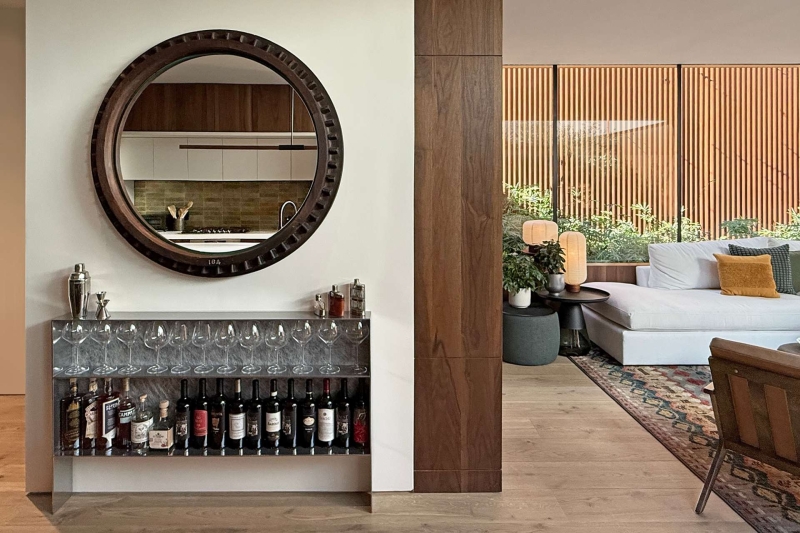 From the street, it looks like a shed, inside, this home's a sanctuary