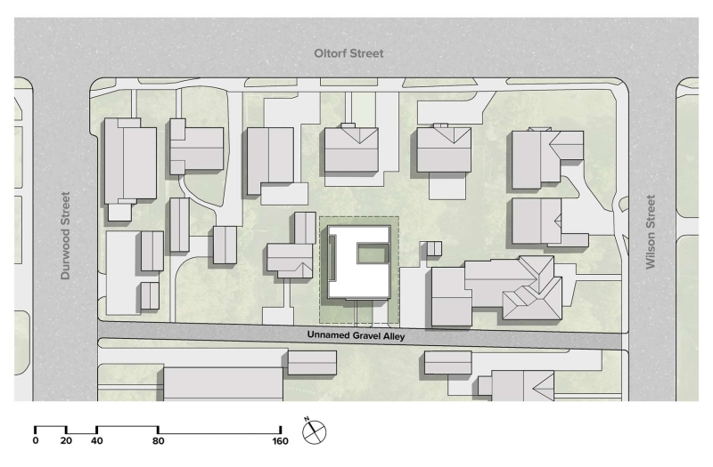 From the street, it looks like a shed, inside, this home's a sanctuary