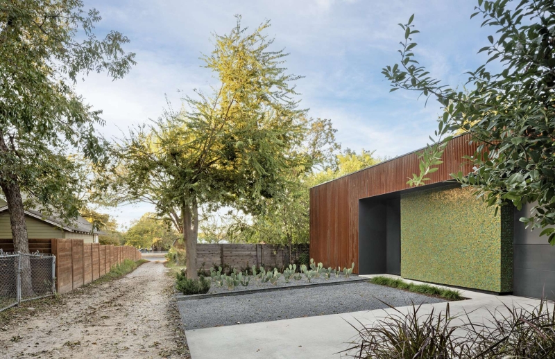 From the street, it looks like a shed, inside, this home's a sanctuary