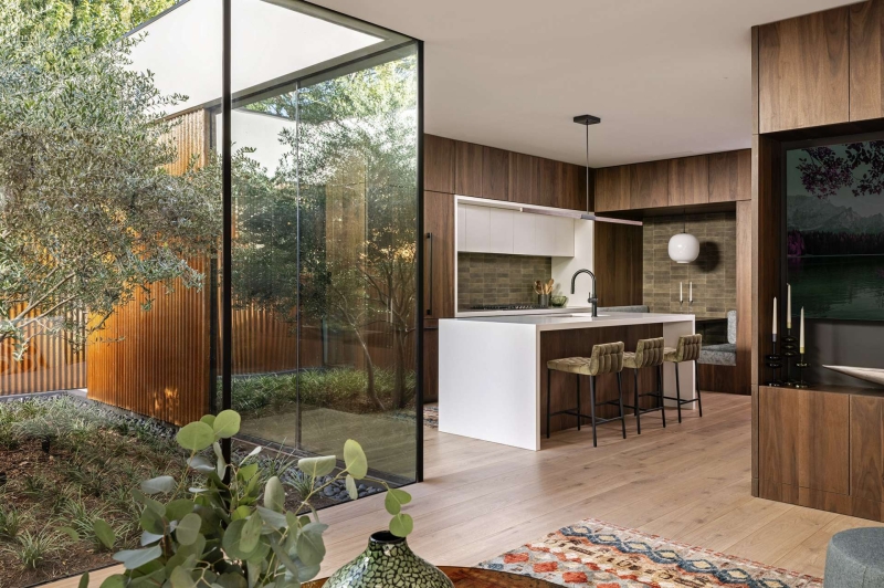 From the street, it looks like a shed, inside, this home's a sanctuary