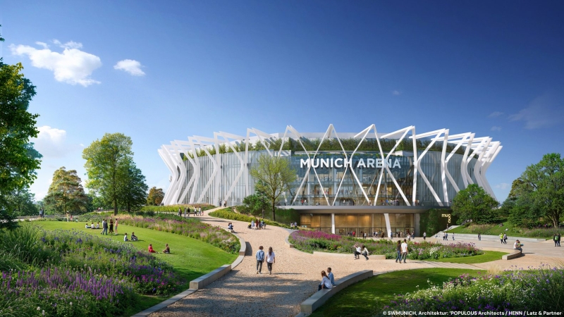 Populous Sets New Standard with Climate-Neutral Arena Design for Munich