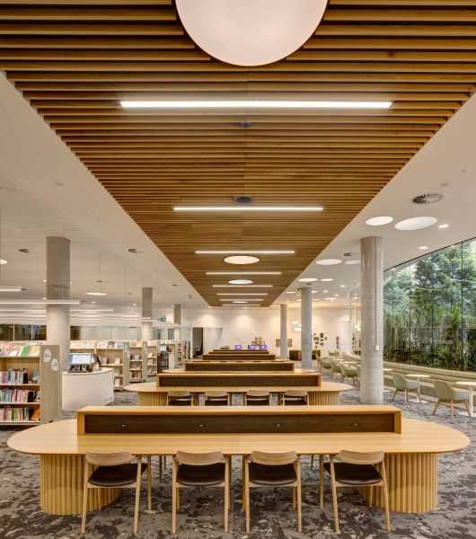 Round Windows Cover The Exterior Of This New Library