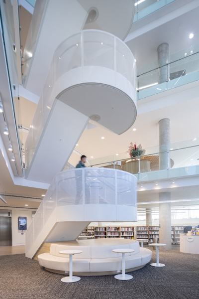 Round Windows Cover The Exterior Of This New Library