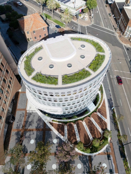 Round Windows Cover The Exterior Of This New Library