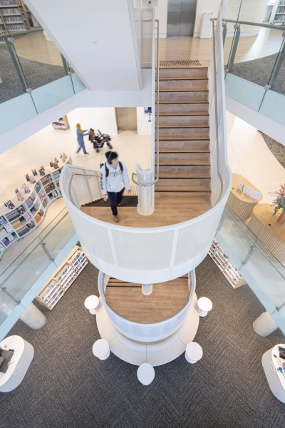 Round Windows Cover The Exterior Of This New Library