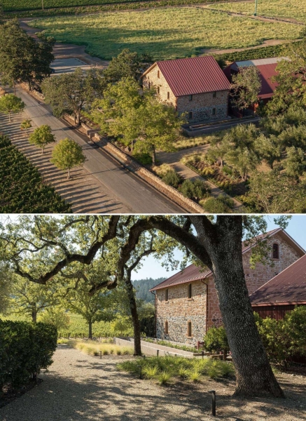 This 1800s Stone Building Became a Sophisticated Wine Tasting Room