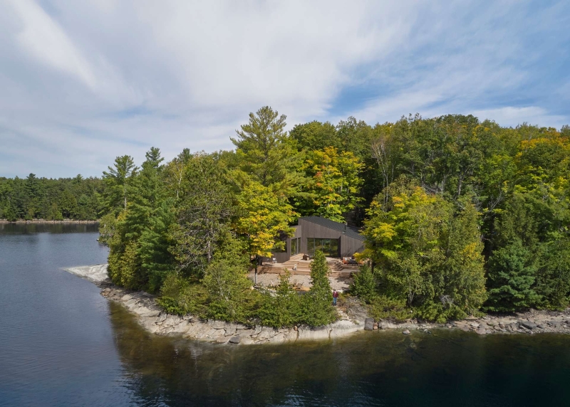 This Cabin Blends So Well With Nature, You Might Miss It