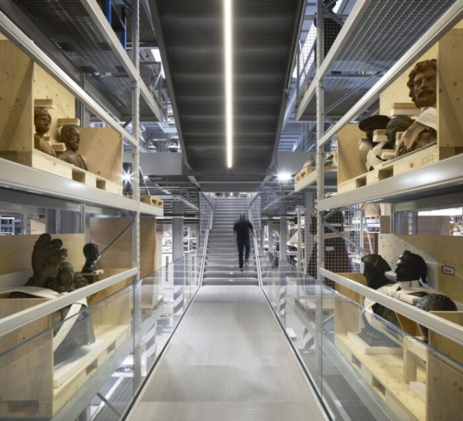V&A East Storehouse Opens at Queen Elizabeth Olympic Park, Designed by DS+R