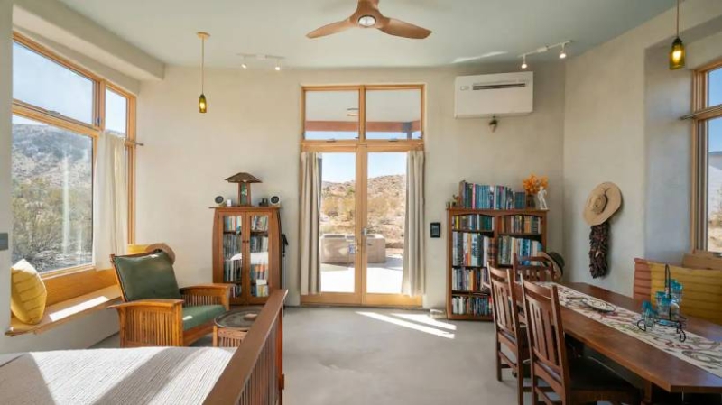 Would you live in a strawbale cabin? This off-grid desert home might change your mind
