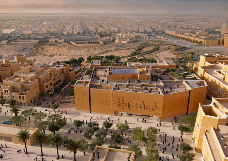 Zaha Hadid Launch Construction of Sculptural Asaan Museum in Diriyah