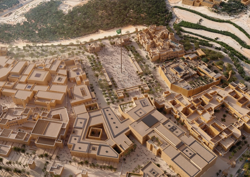 Zaha Hadid Launch Construction of Sculptural Asaan Museum in Diriyah