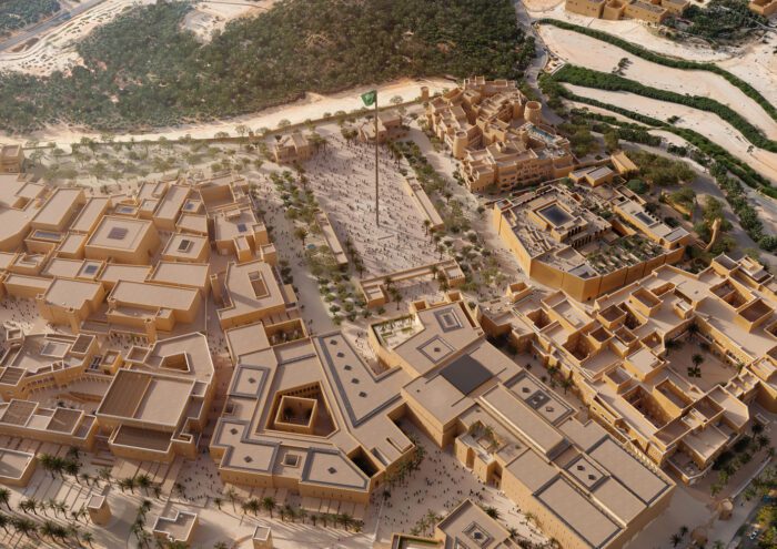 Zaha Hadid Launch Construction of Sculptural Asaan Museum in Diriyah