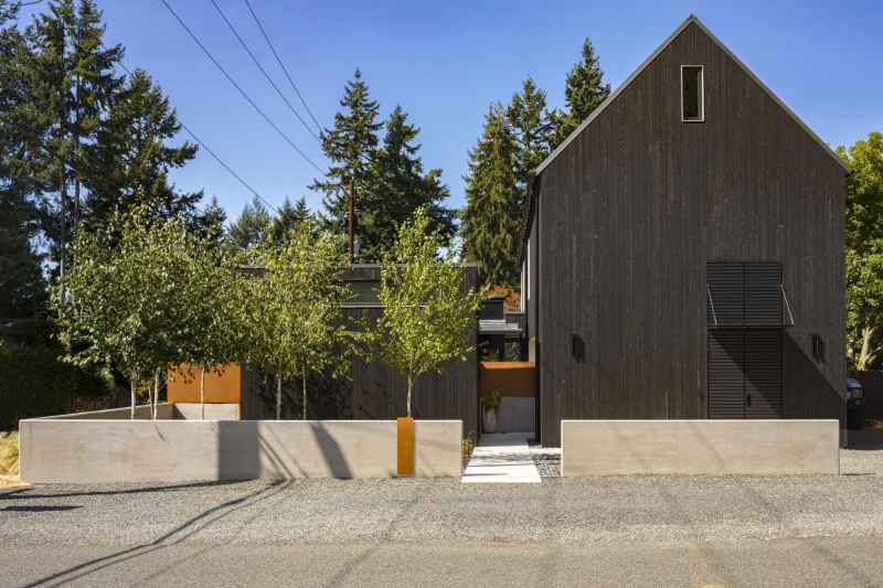 A Clever Pass-Through Window Turns This Kitchen Into a Social Hub