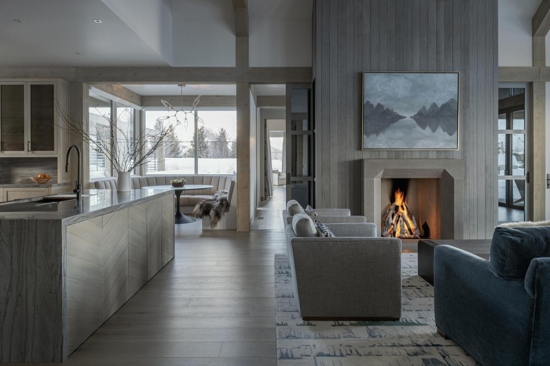 A Modern Farmhouse Full Of Southern Warmth and Mountain Stillness