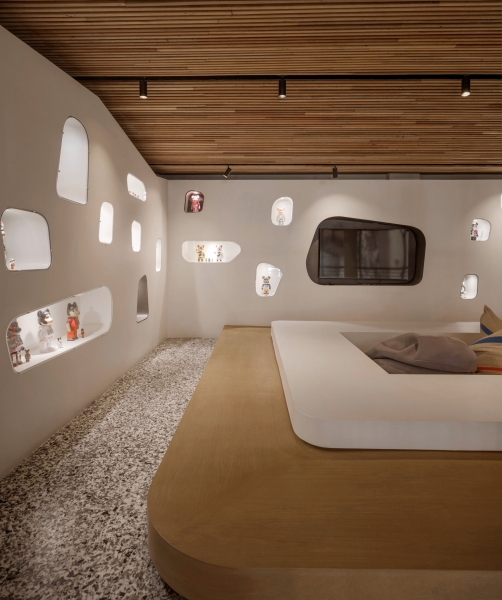 A Sculptural Facade Hides One Of This City's Most Tranquil Stays
