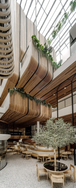 A Sculptural Facade Hides One Of This City's Most Tranquil Stays
