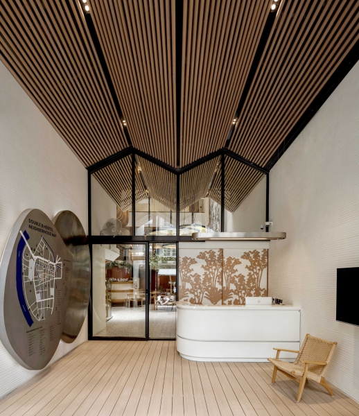 A Sculptural Facade Hides One Of This City's Most Tranquil Stays