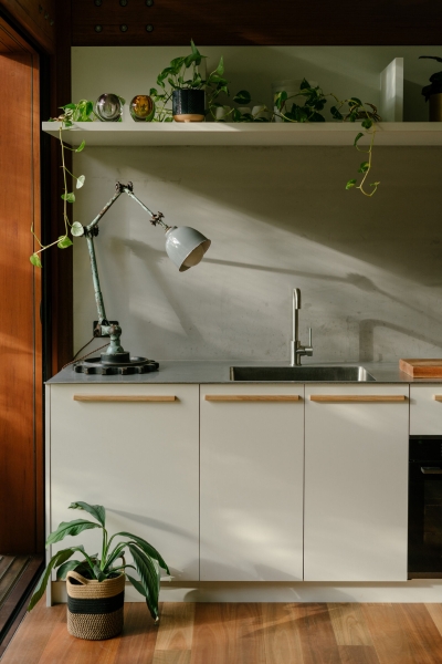 Above the Ground, Among the Leaves: A Modest Prefab Timber Home in the Trees