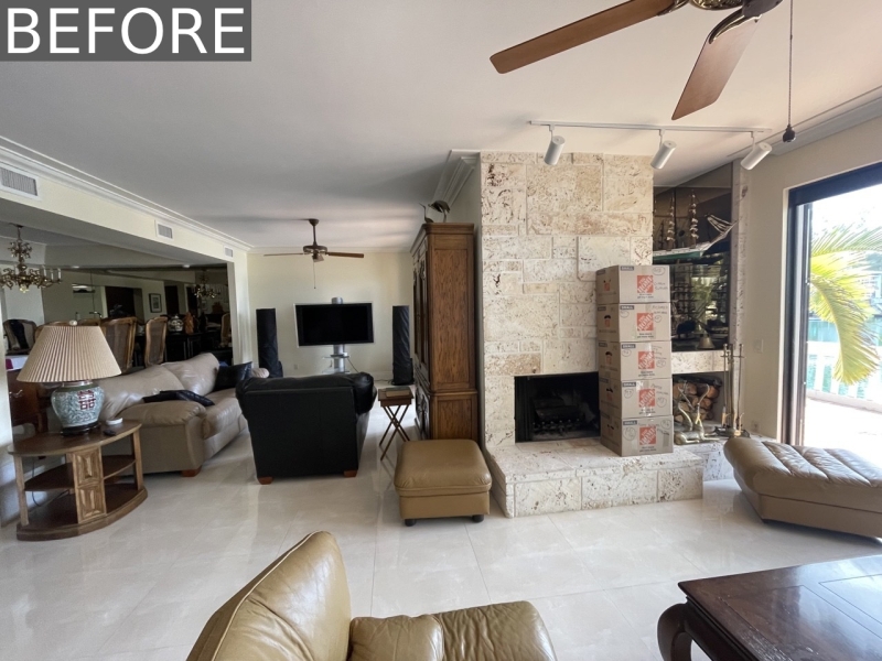 Before and After: A Gloomy Lake House Becomes a Bright, Livable Family Home