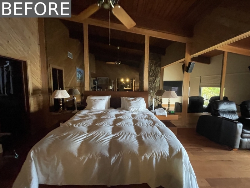 Before and After: A Gloomy Lake House Becomes a Bright, Livable Family Home