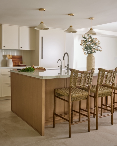 Before and After: A Gloomy Lake House Becomes a Bright, Livable Family Home
