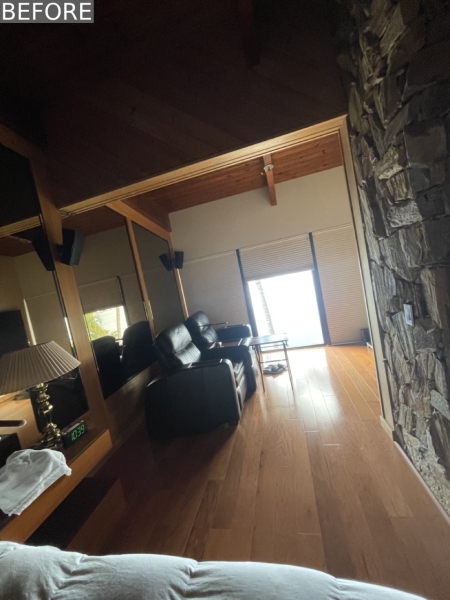 Before and After: A Gloomy Lake House Becomes a Bright, Livable Family Home