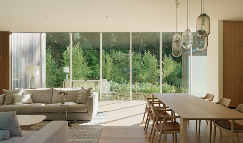 Inside a Wooded Hideaway Where Every Room Opens to Nature, Even the Sauna
