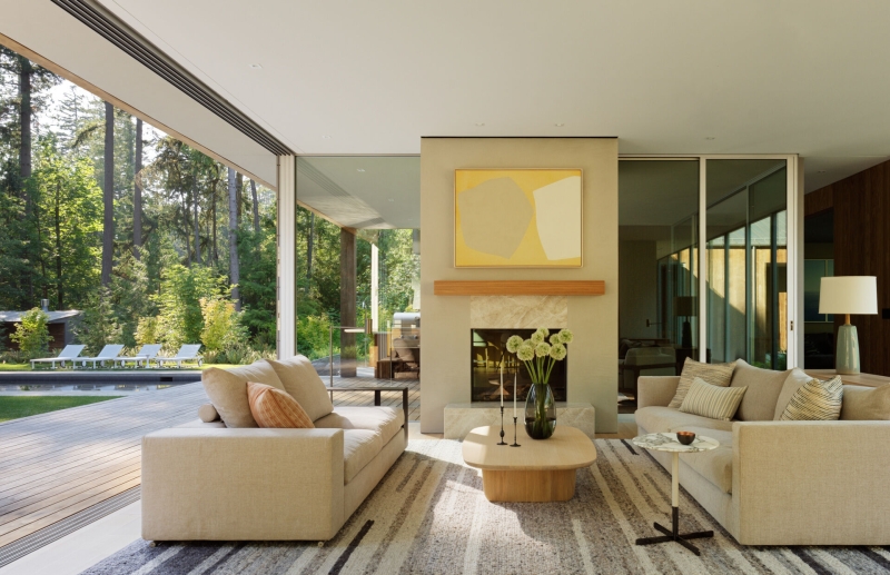 Inside a Wooded Hideaway Where Every Room Opens to Nature, Even the Sauna