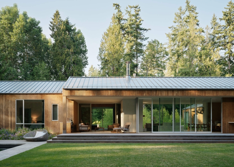 Inside a Wooded Hideaway Where Every Room Opens to Nature, Even the Sauna