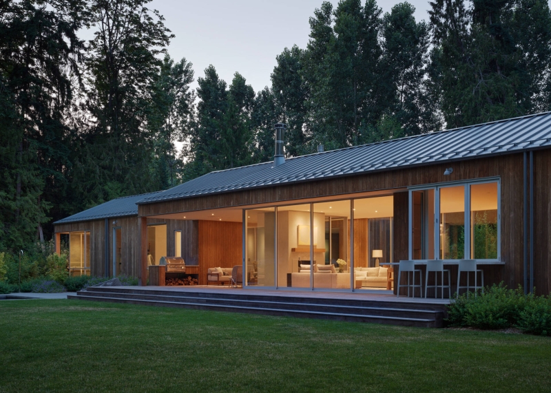 Inside a Wooded Hideaway Where Every Room Opens to Nature, Even the Sauna