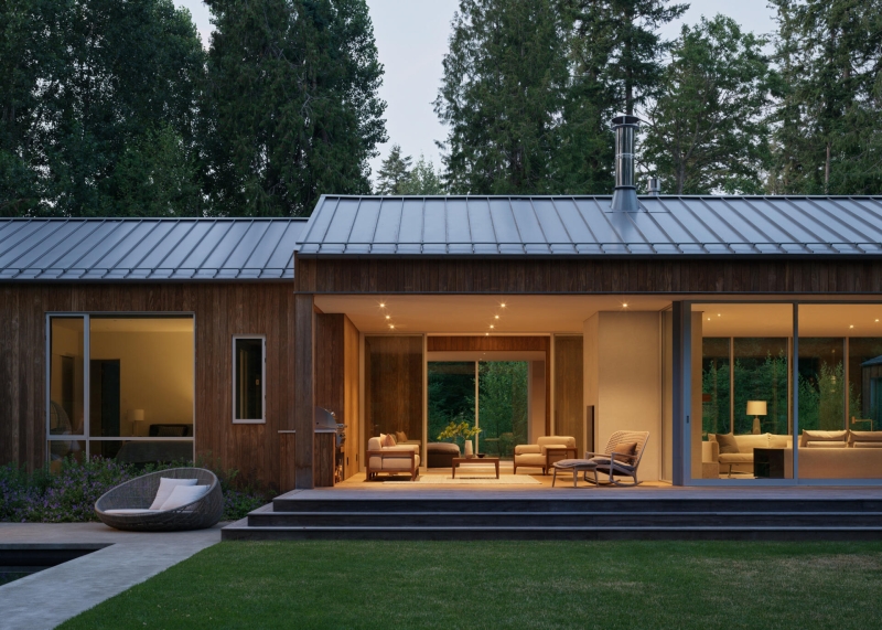 Inside a Wooded Hideaway Where Every Room Opens to Nature, Even the Sauna